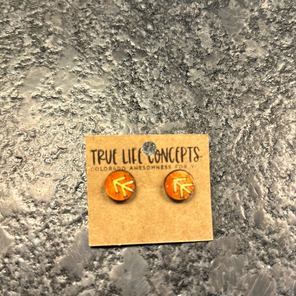 Wooden Arrow Earrings